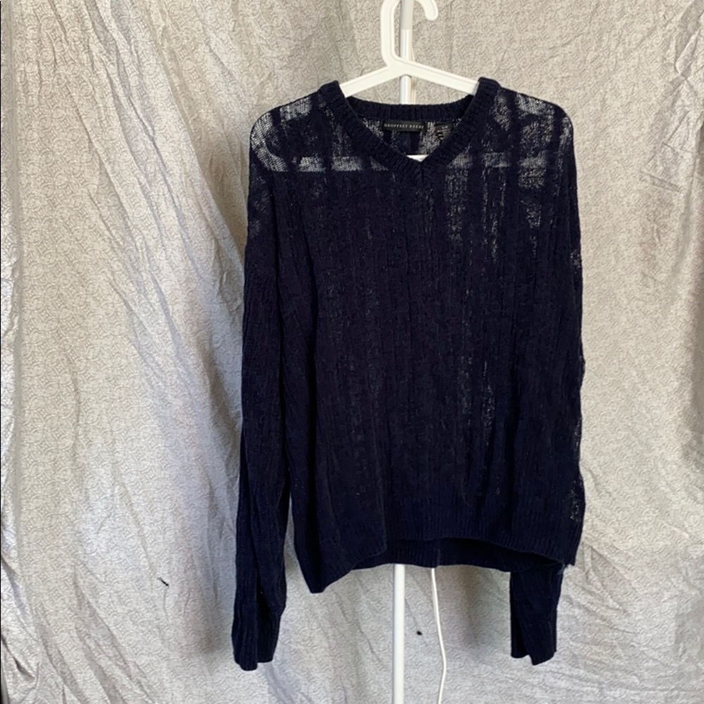 Navy blue sweater